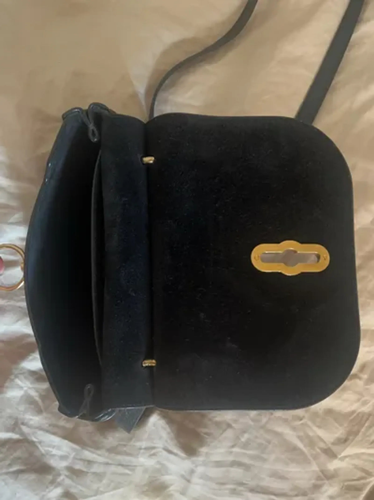 Mulberry Small Amberley Satchel-skinnaxelremsväska