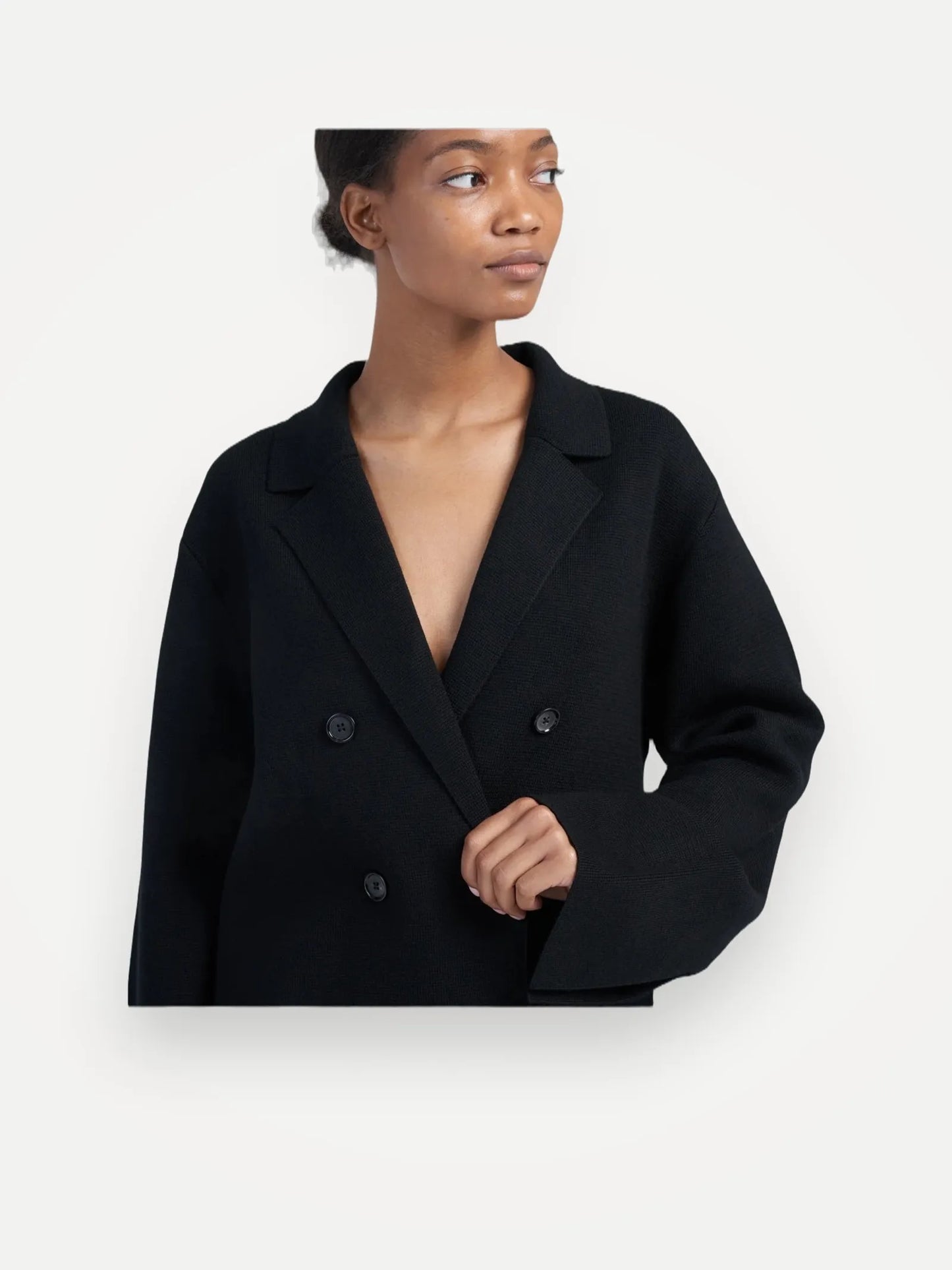 Toteme Knitted Wool-ullkavaj