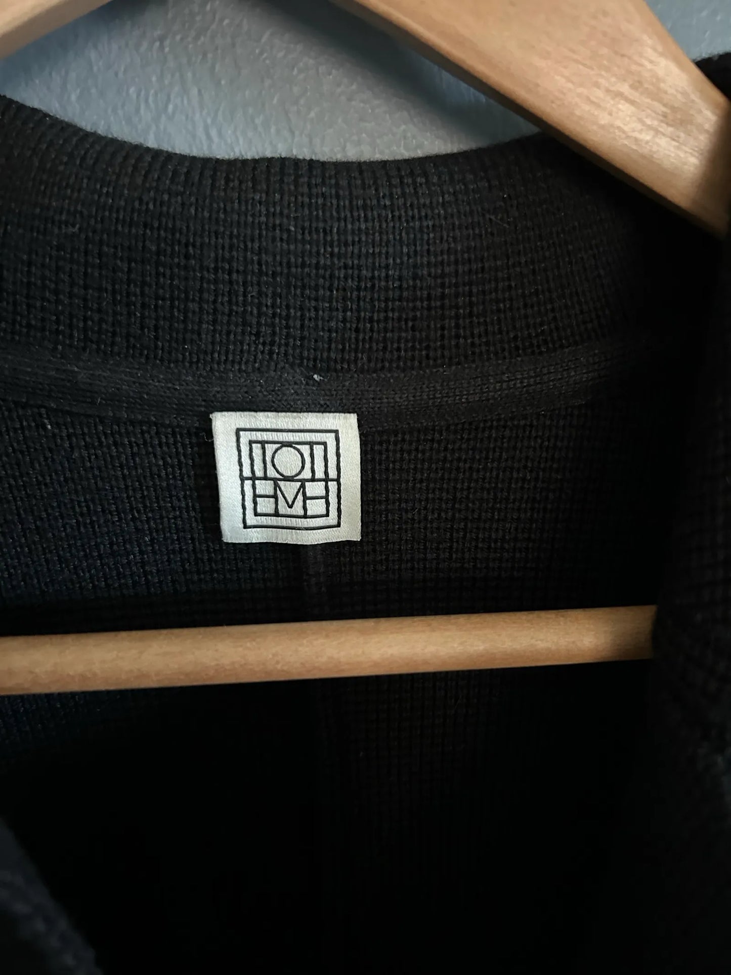 Toteme Knitted Wool-ullkavaj
