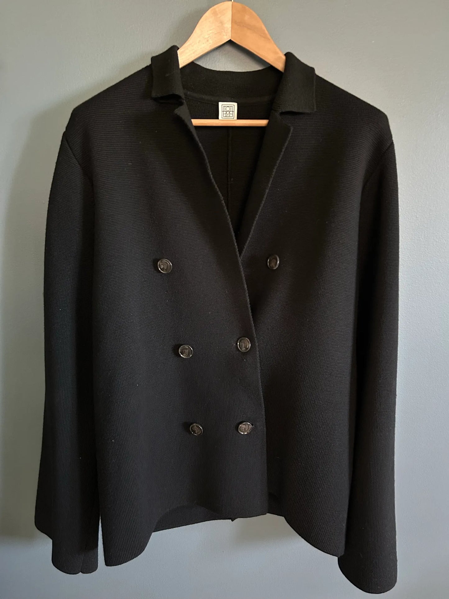 Toteme Knitted Wool-ullkavaj