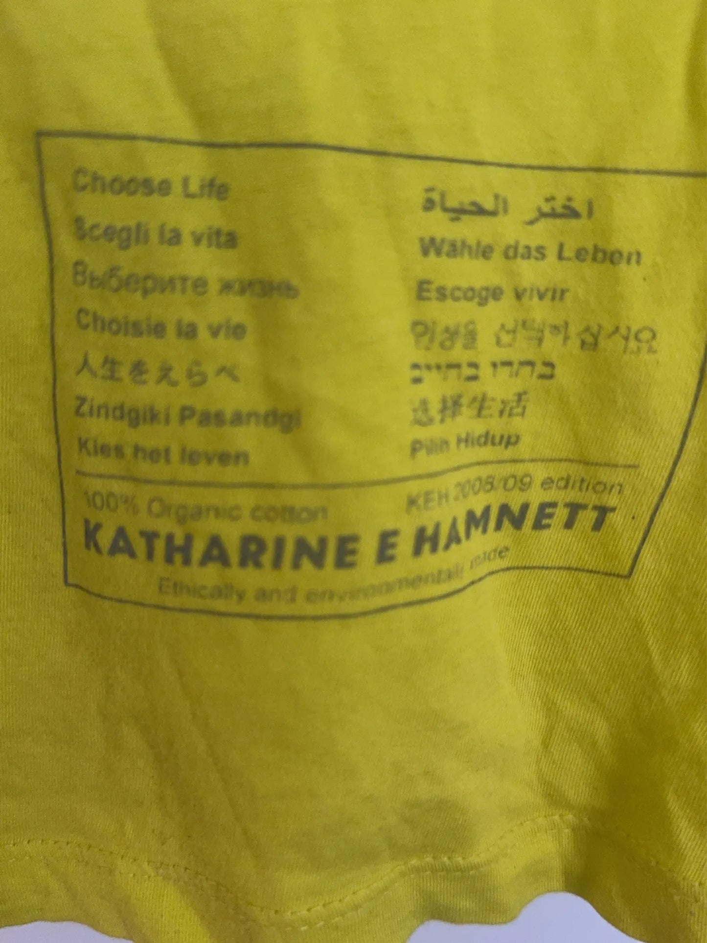 Katharine Hamnett-t-shirt