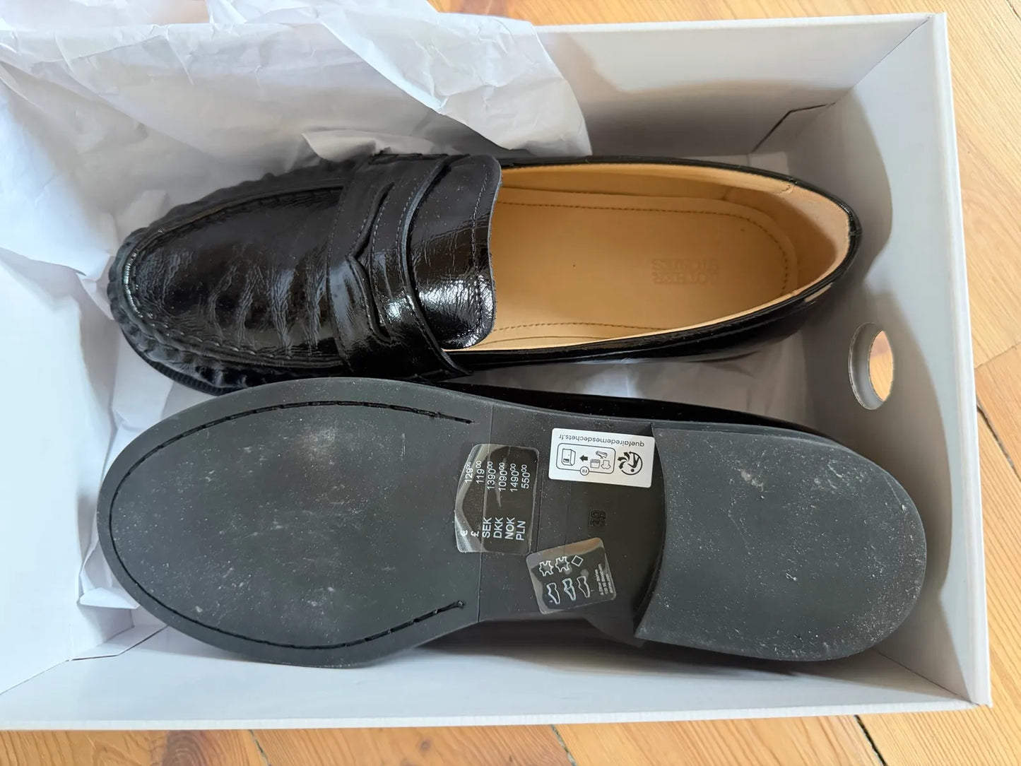 & Other Stories-skinnloafers NWT