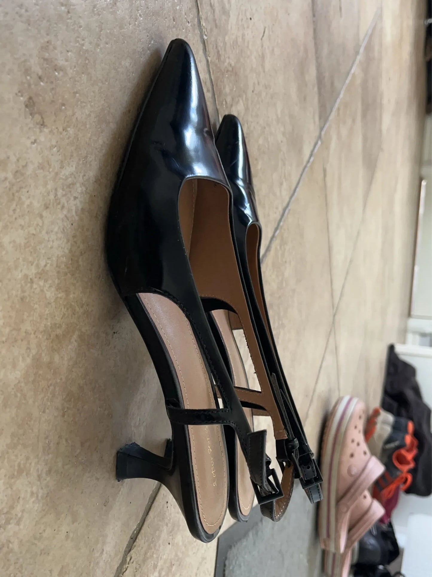 & Other Stories Slingback-skinnklackar