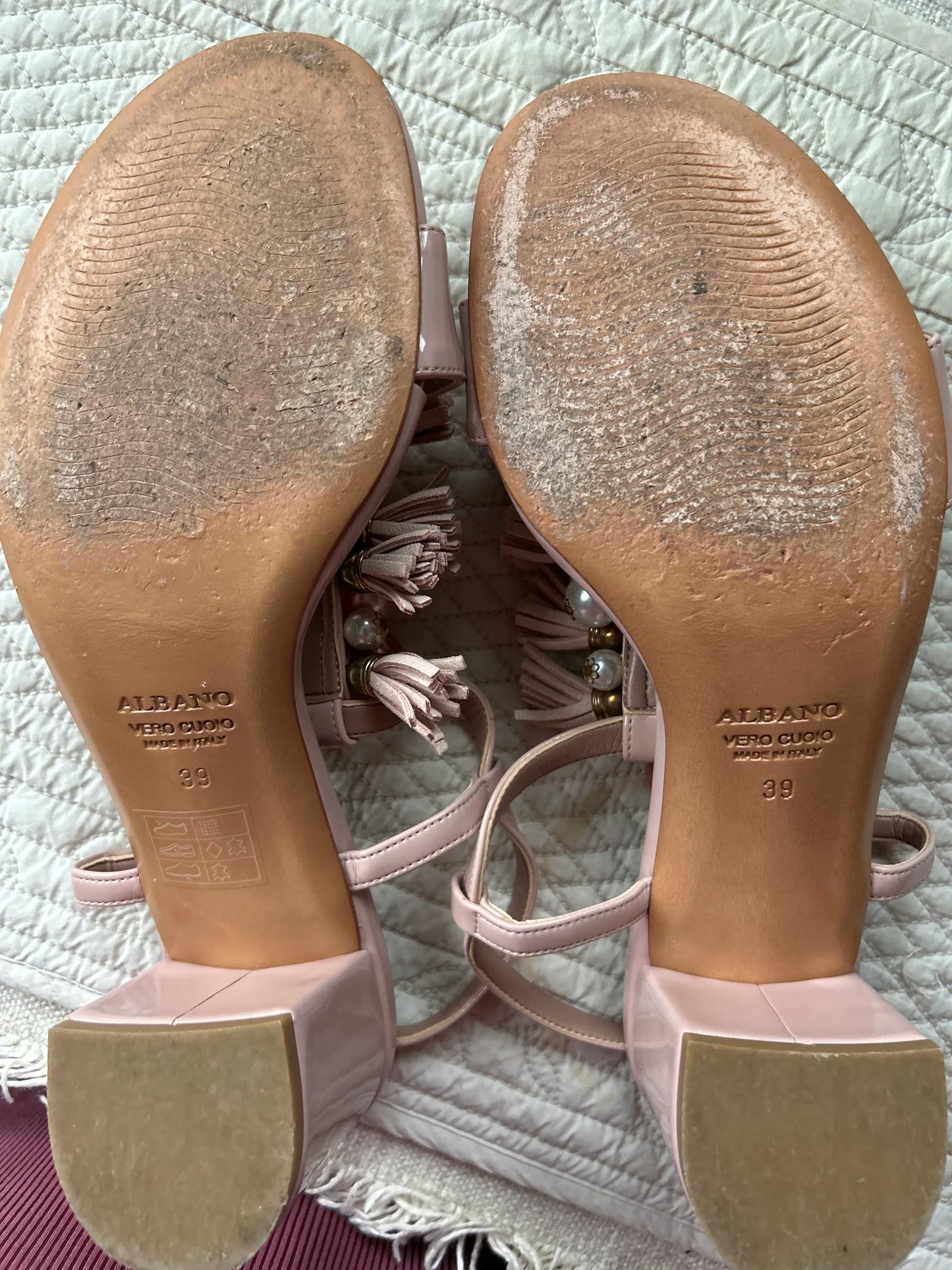 Albano-skinnsandaler