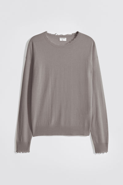 Filippa K Frayed R-neck-ulltröja NWOT