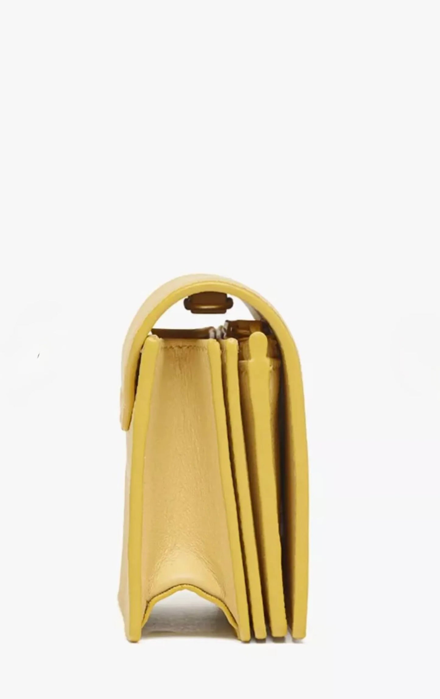 Mcm Himmel Wallet In Corn Yellow Bag