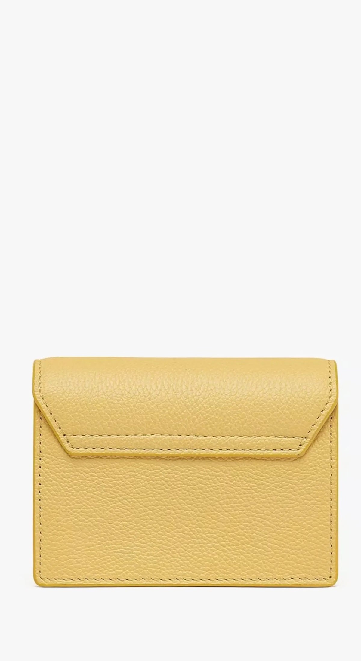 Mcm Himmel Wallet In Corn Yellow-skinnväska NWT