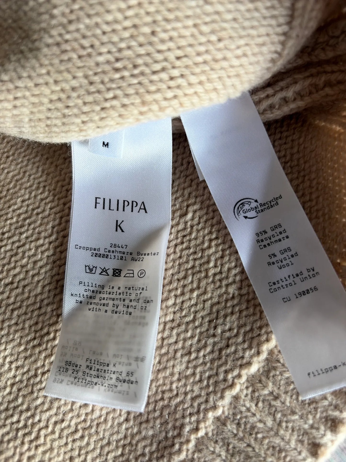Filippa K-kashmirtröja