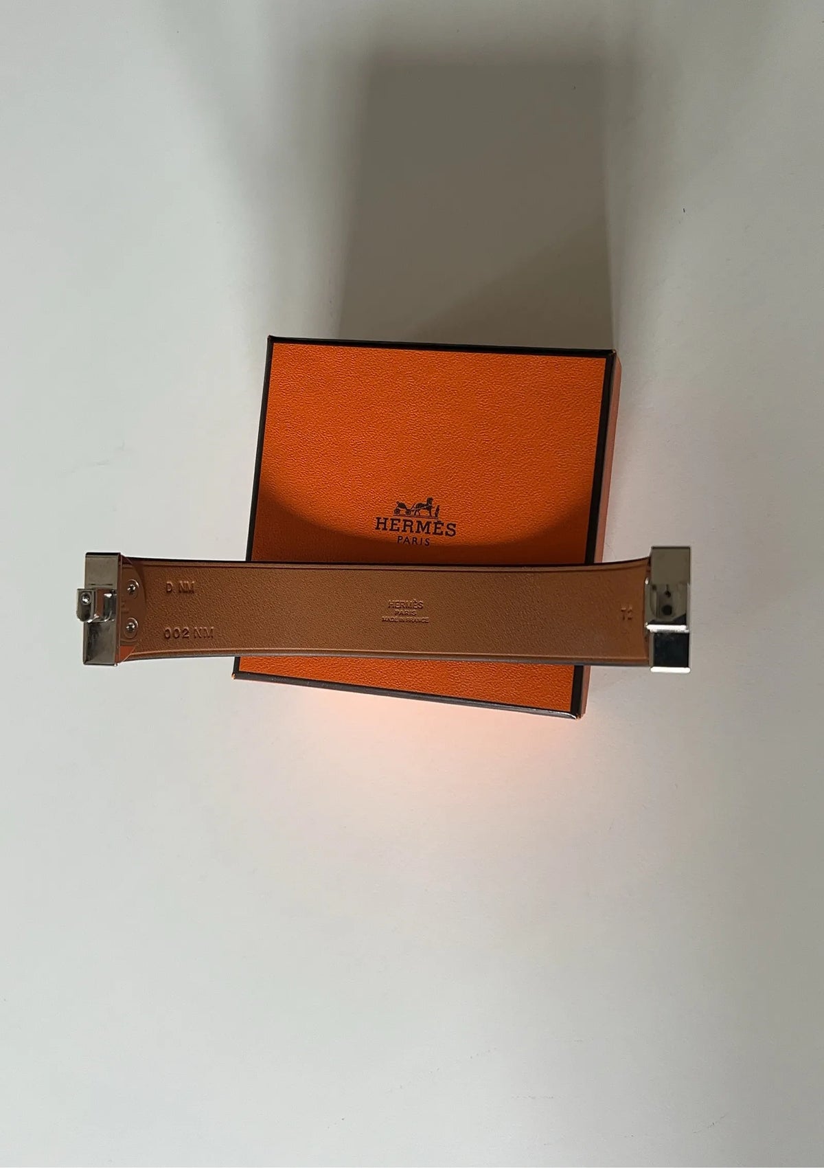 Hermès Hermés Tad Manchette 2002-skinnarmband NWOT