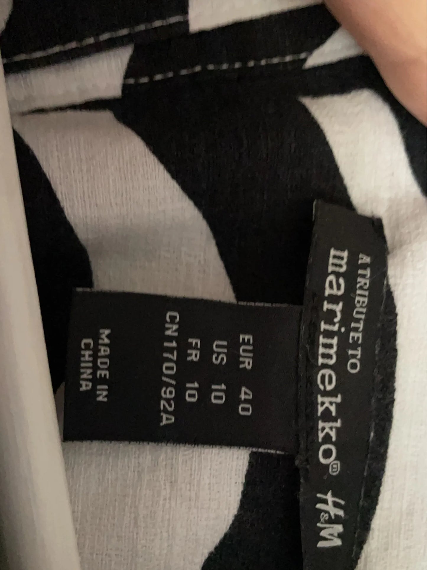 H&M X Collab-klänning