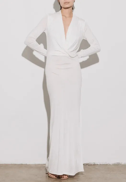 Envelope Opening Dress-klänning