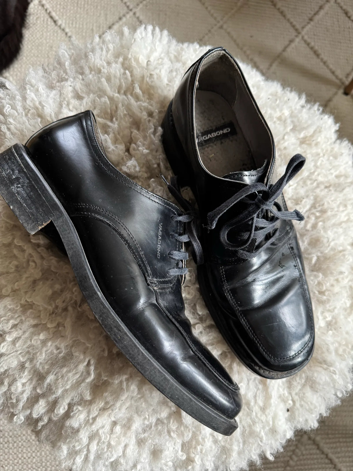 Vagabond-skinnloafers