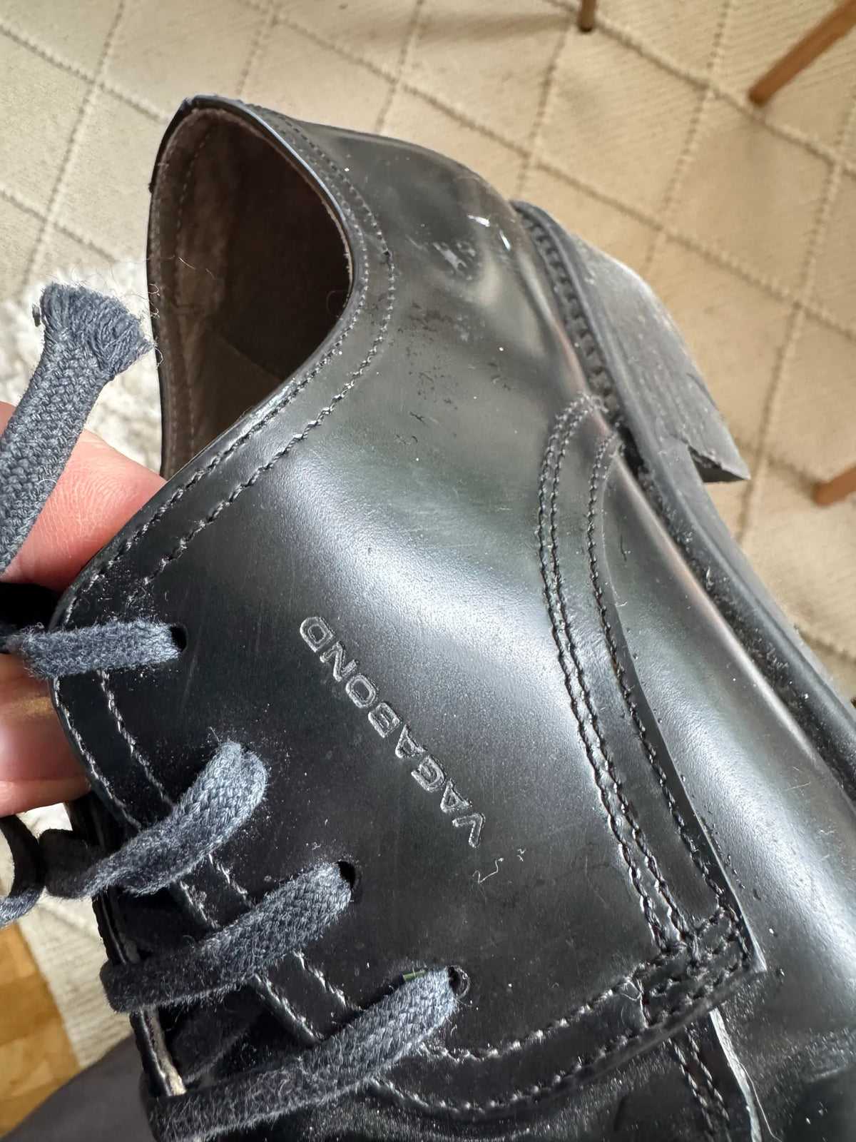 Vagabond-skinnloafers