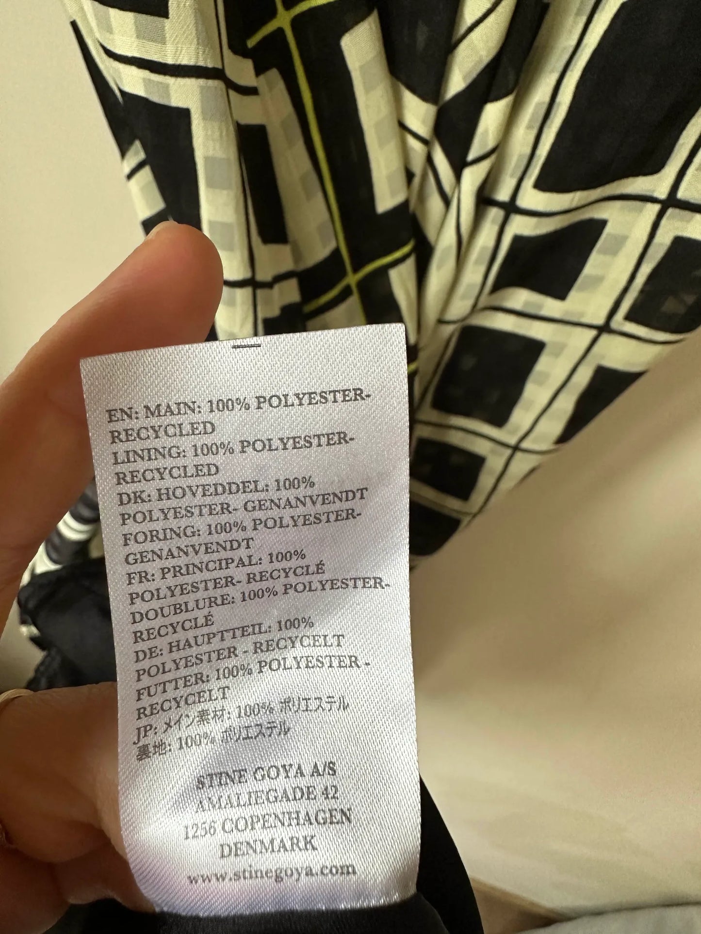 Stine Goya Lilah Check Skirt