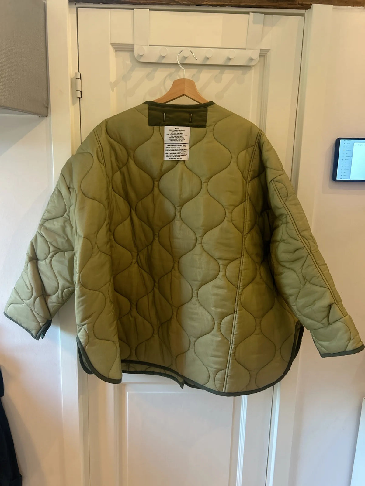 The Frankie Shop Teddy Oversized Quilted Jacket