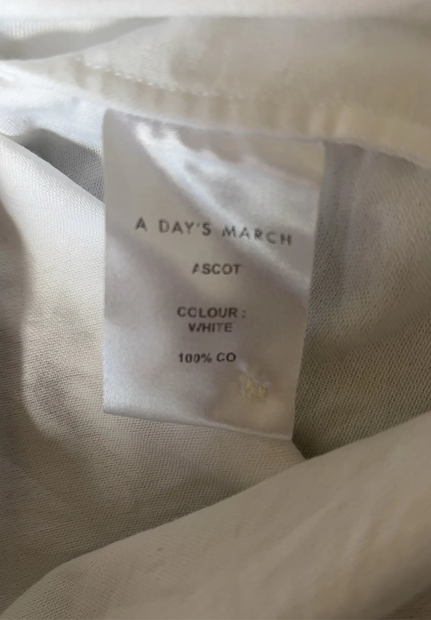 A Day's March Ascot Oxford-skjorta