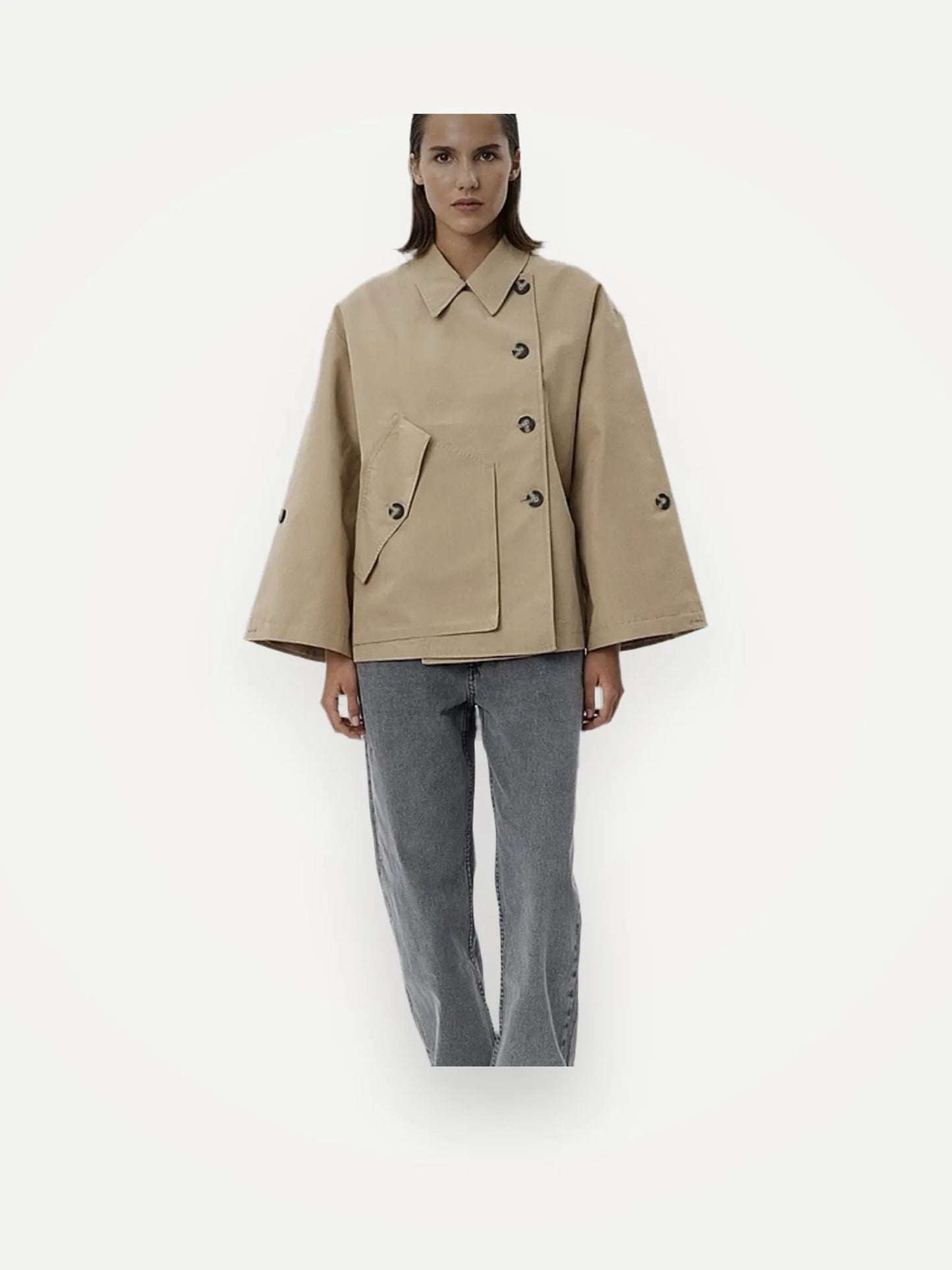 Sofie Schnoor Agatha Sw-trenchcoat NWOT
