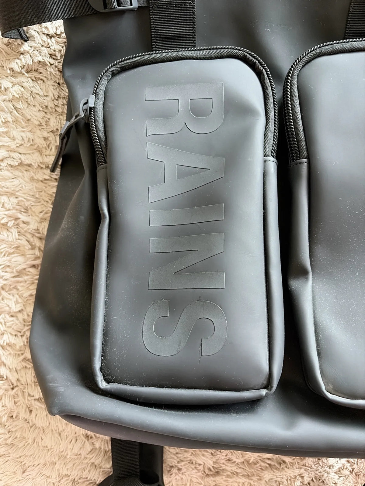Rains Texel Tote Backpack Black Backpack