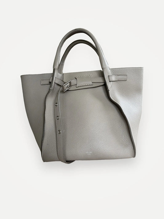 Céline Big Grained Calfskin Taupe Handbag