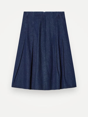 A Day's March Ricckii Pleated Denim-kjol