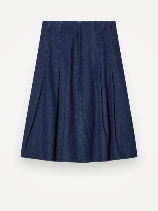 A Day's March Ricckii Pleated Denim-kjol