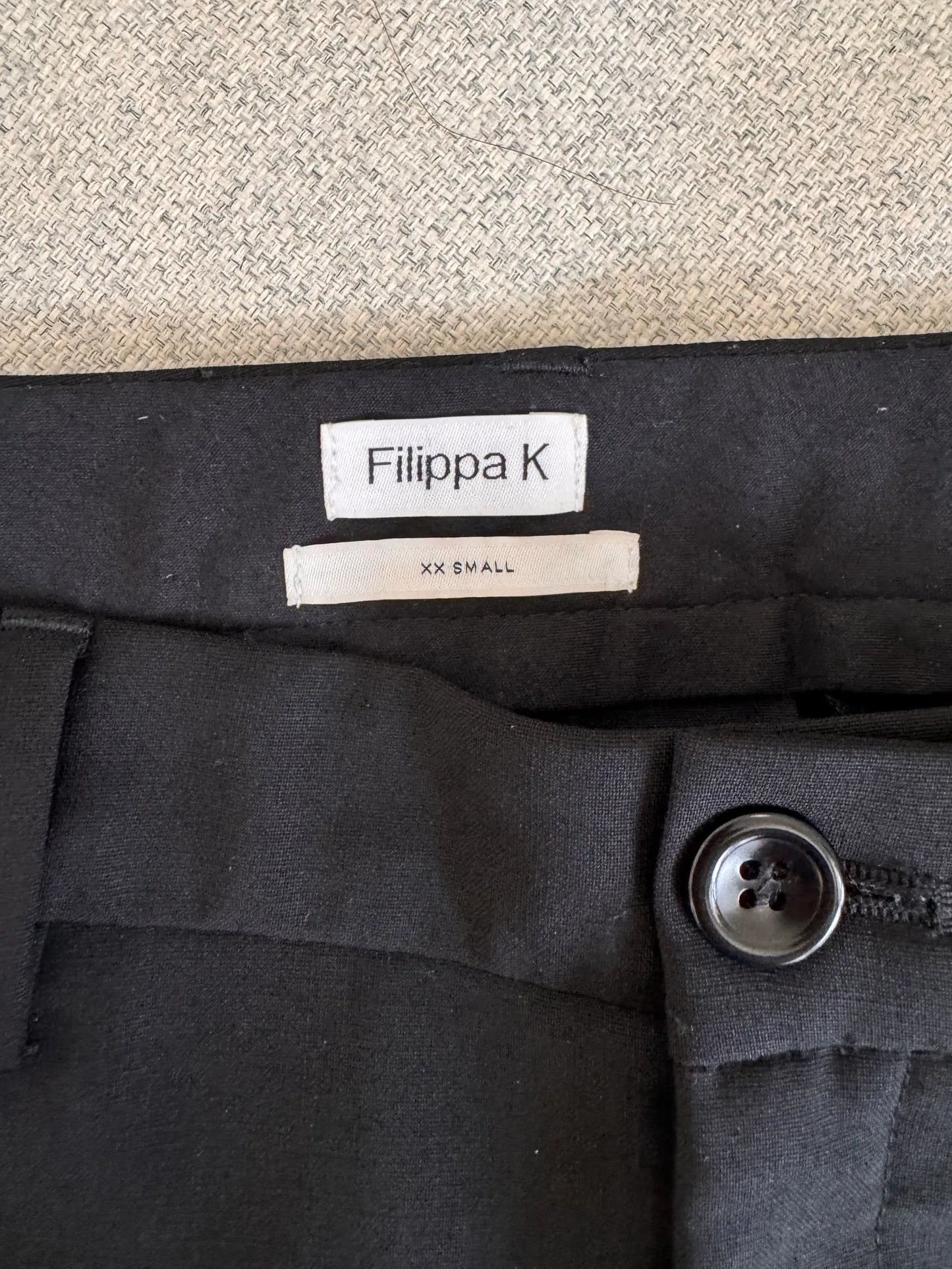 Filippa K Luisa Cropped Cool Wool Slack-ullbyxor NWOT