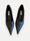 Toteme Sharp Nappa Wedge Heels