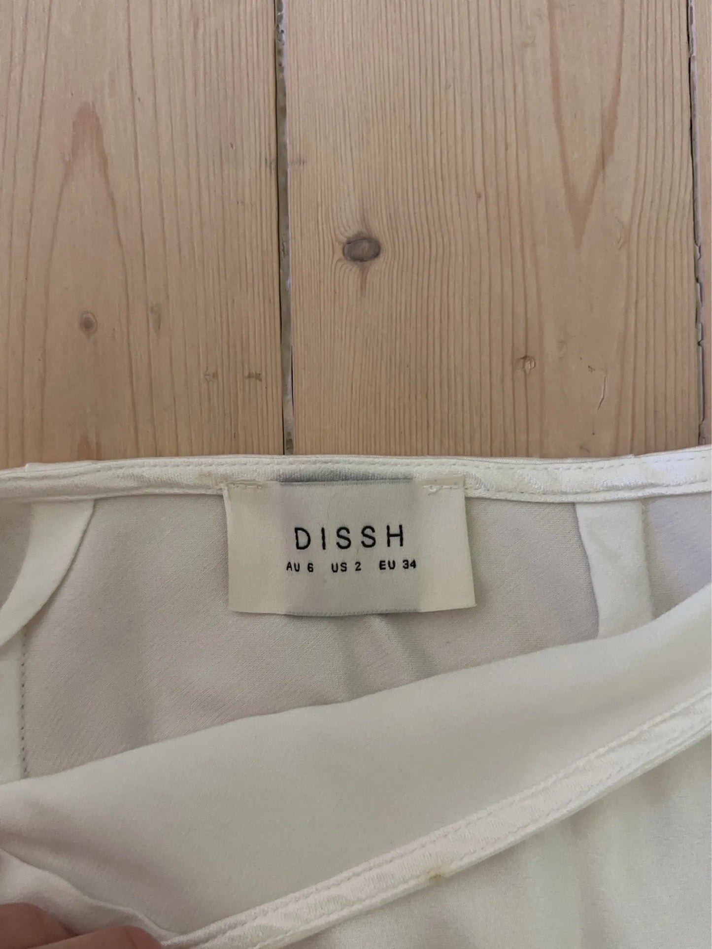 Silk White Skirt