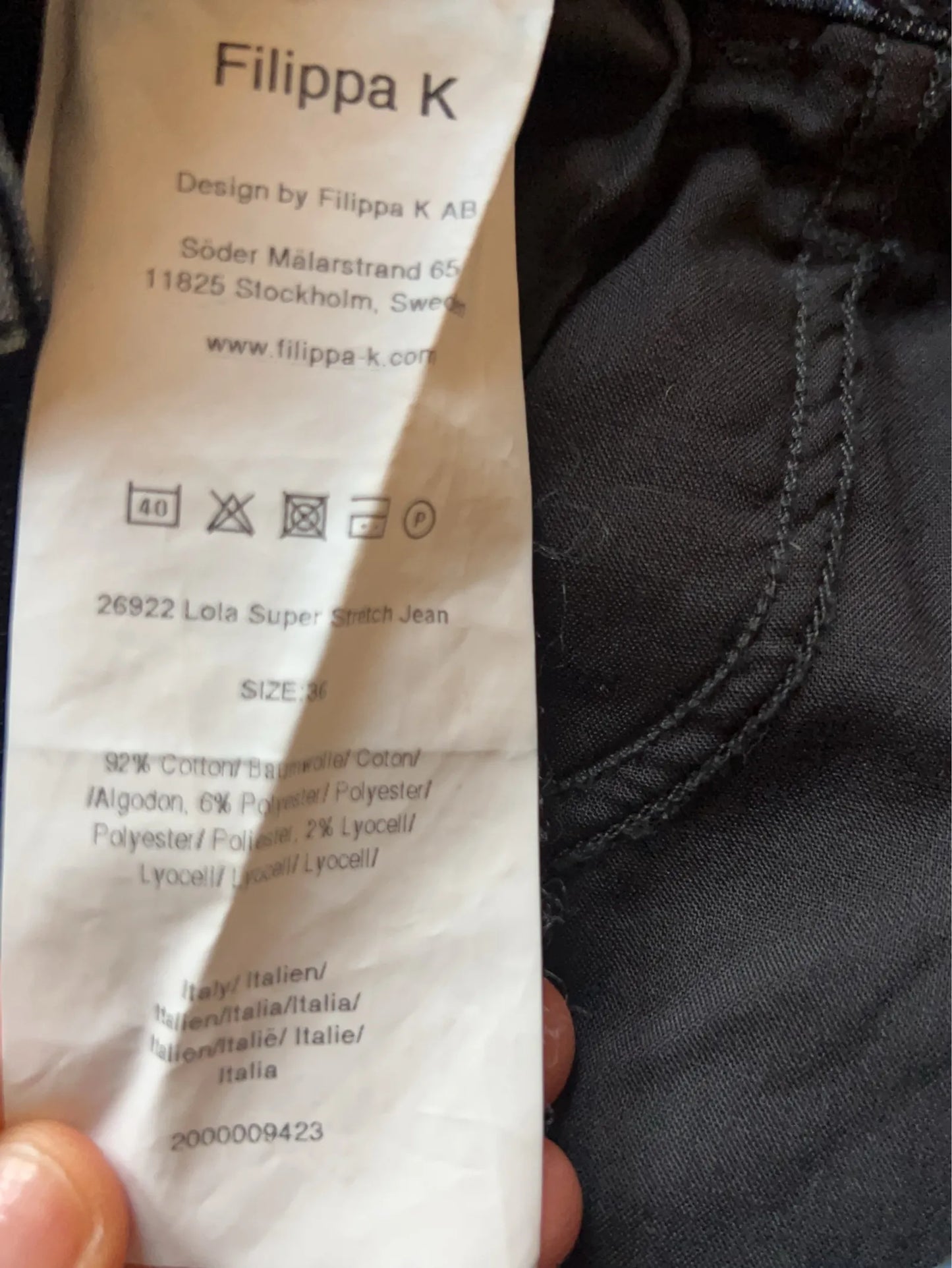 Filippa K Lola Super Stretch-jeans