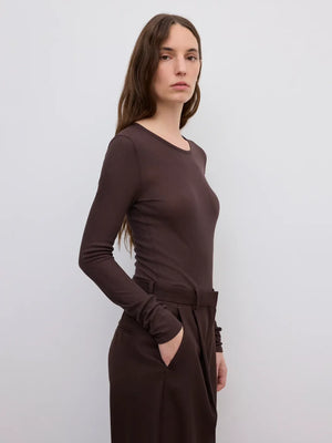 Dagmar Lyocell Long Sleeve Top