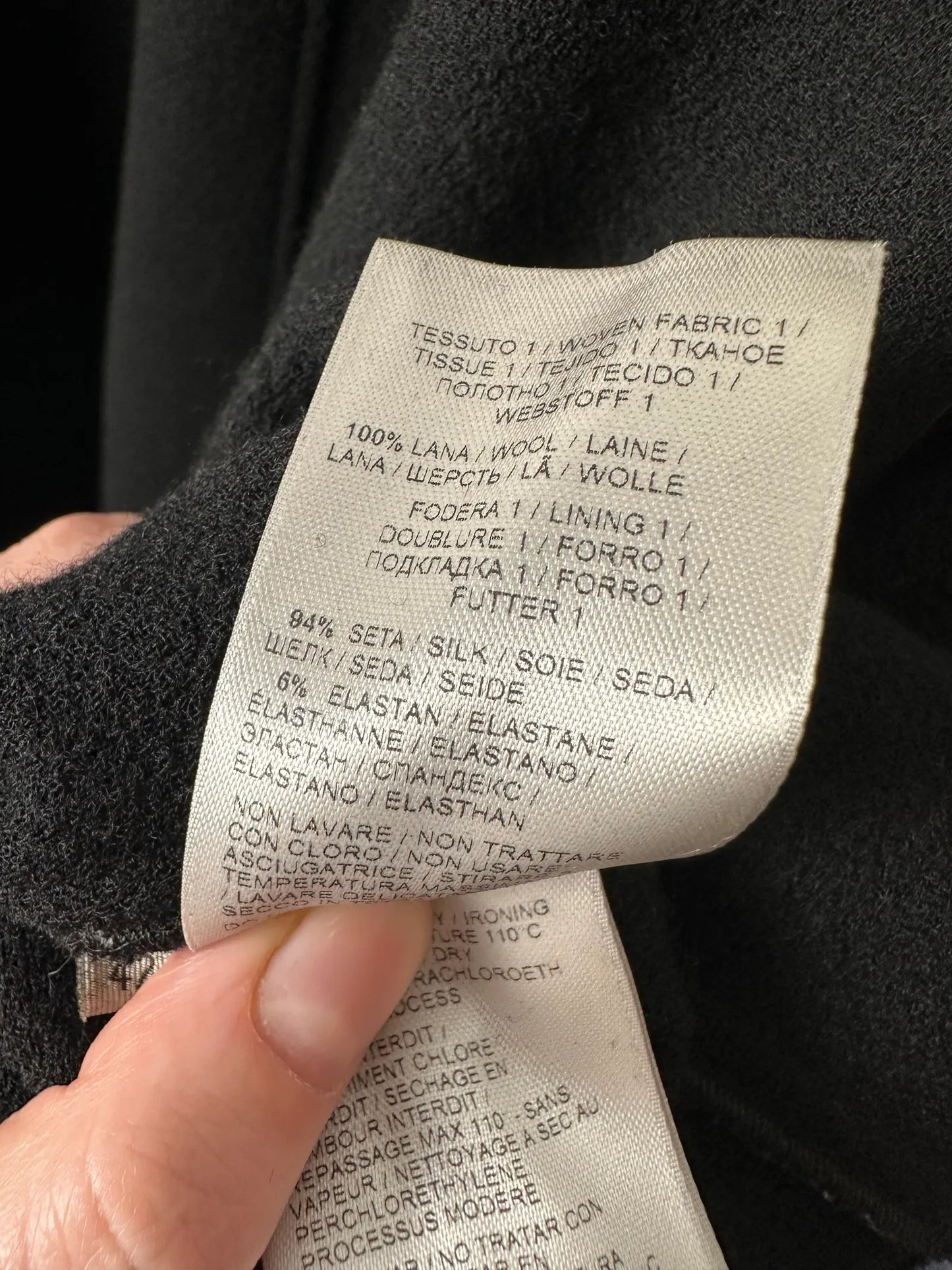 Bottega Veneta-ullkjol