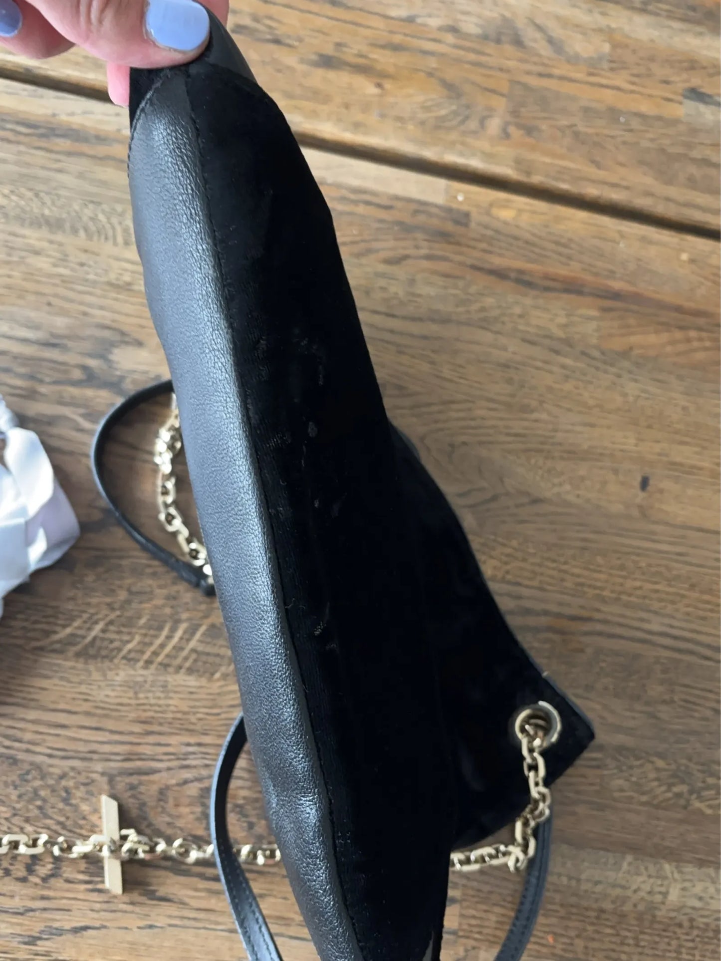 Jimmy Choo Alexia Velvet Shoulder bag