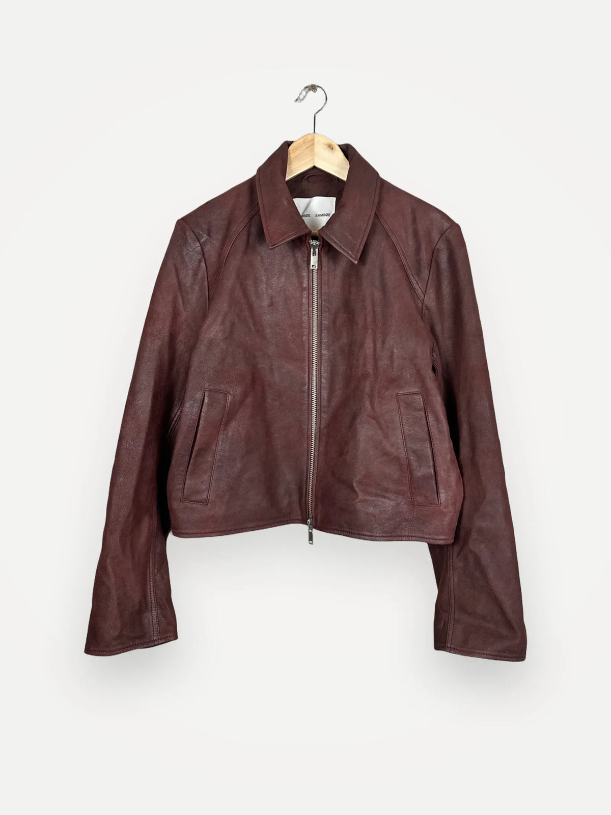 Samsøe Samsøe Sashiva Leather Leather jacket