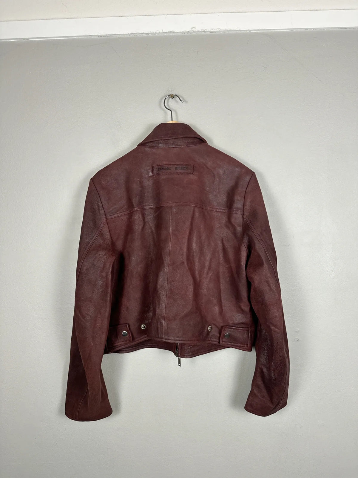 Samsøe Samsøe Sashiva Leather Leather jacket