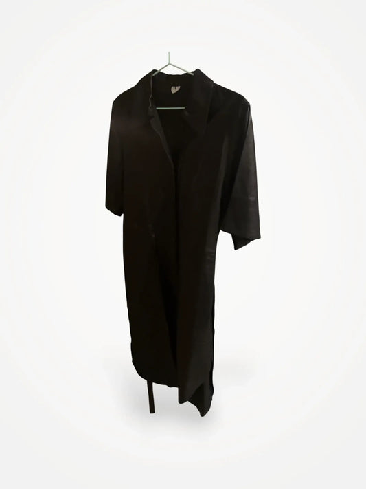 Arket-skinnklänning