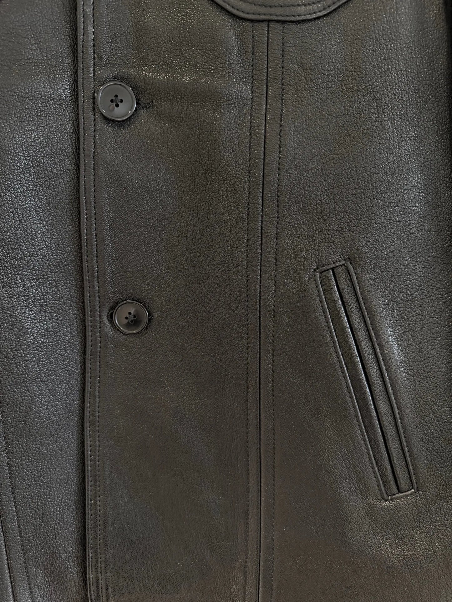 BLK DNM Leather 76-skinnjacka