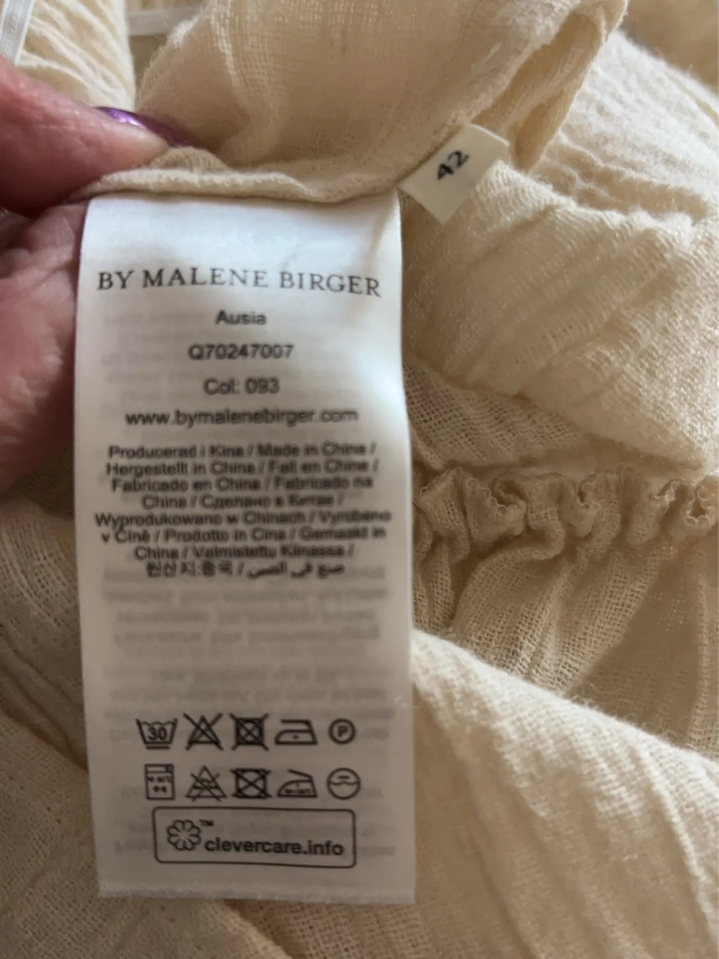 By Malene Birger-klänning NWT