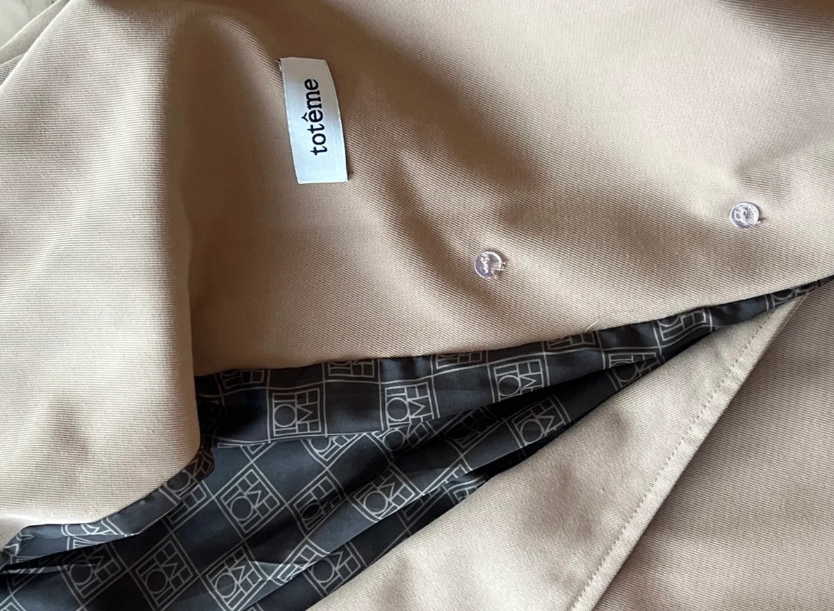 Toteme Signature Trench-trenchcoat