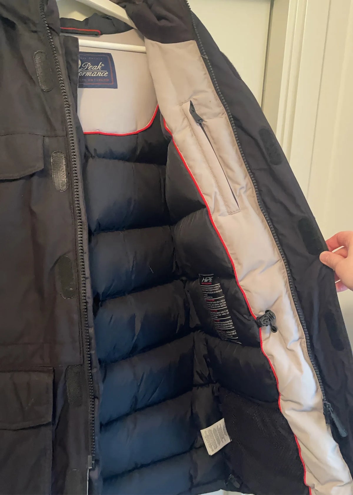 Peak Performance Puffer jacket