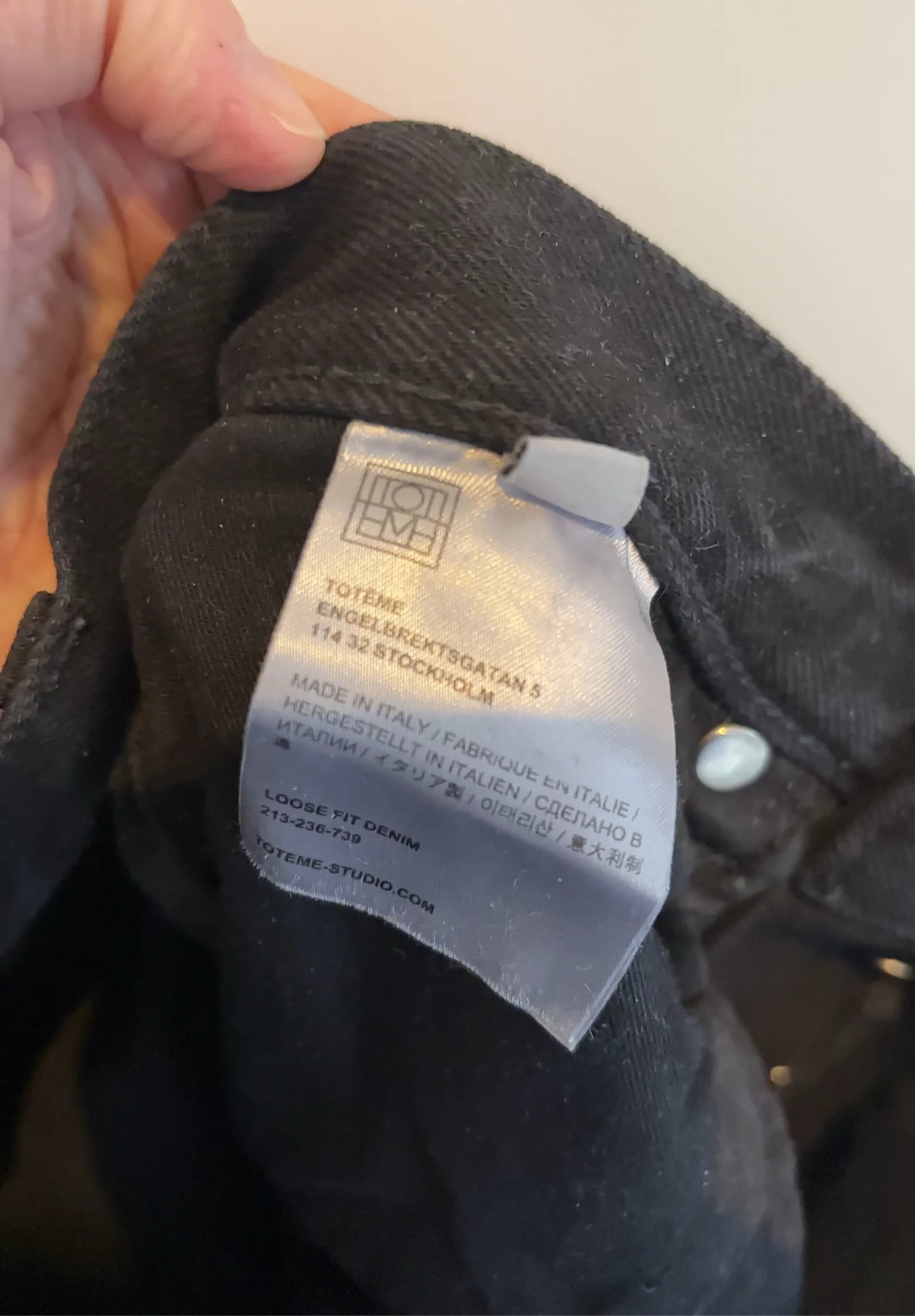 Toteme Loose Fit Denim-jeans