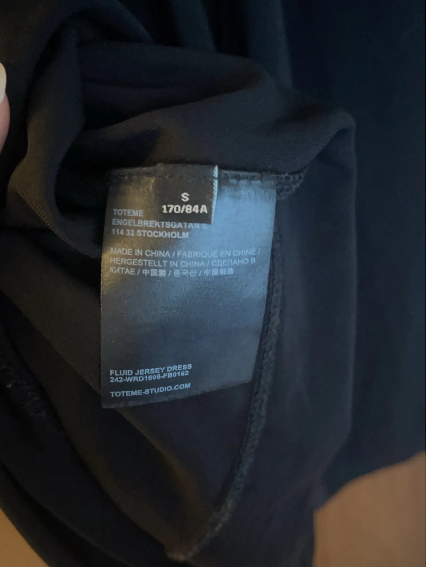 Toteme Fluid Jersey-klänning