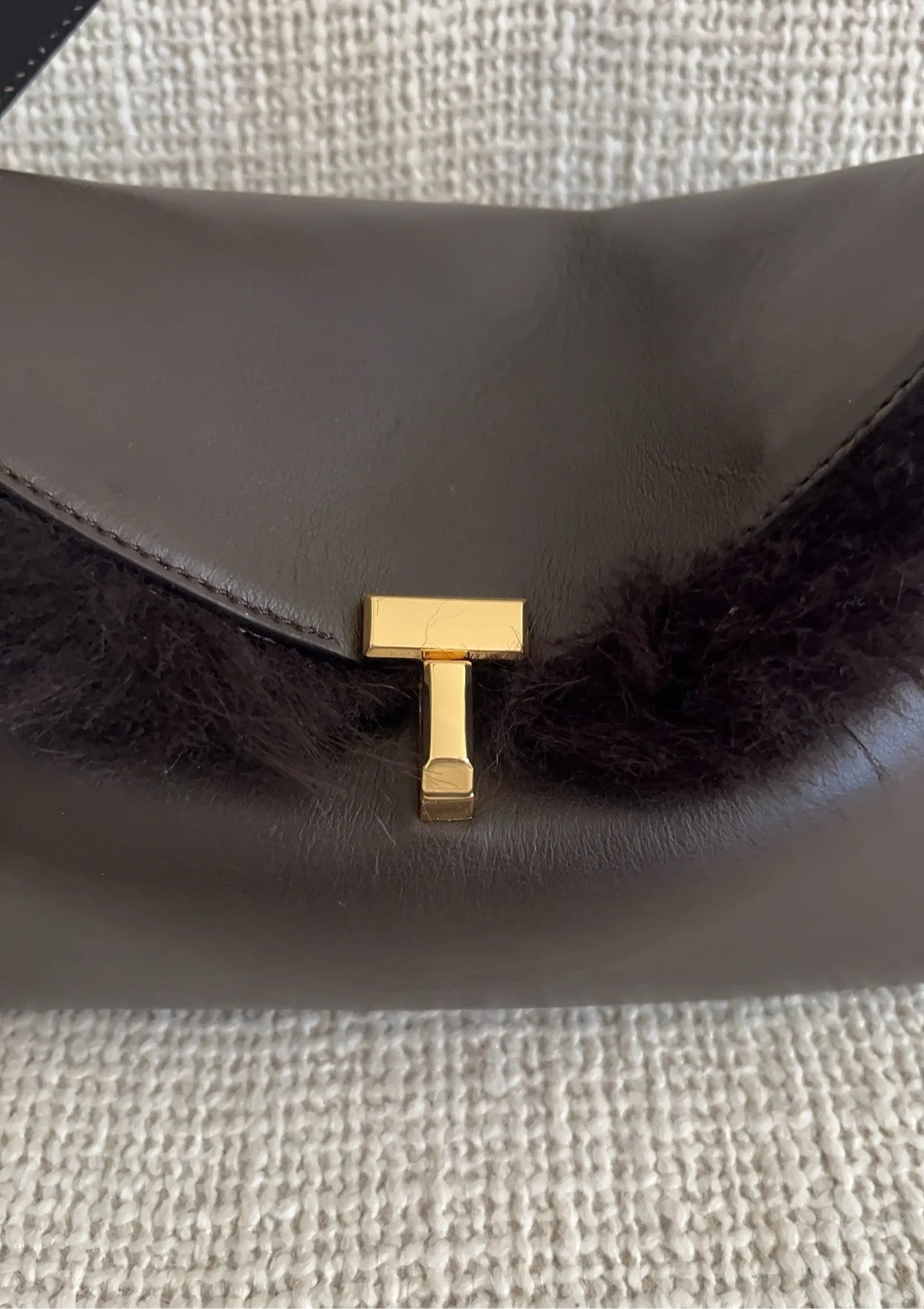 Toteme T Lock Clutch Shoulder bag