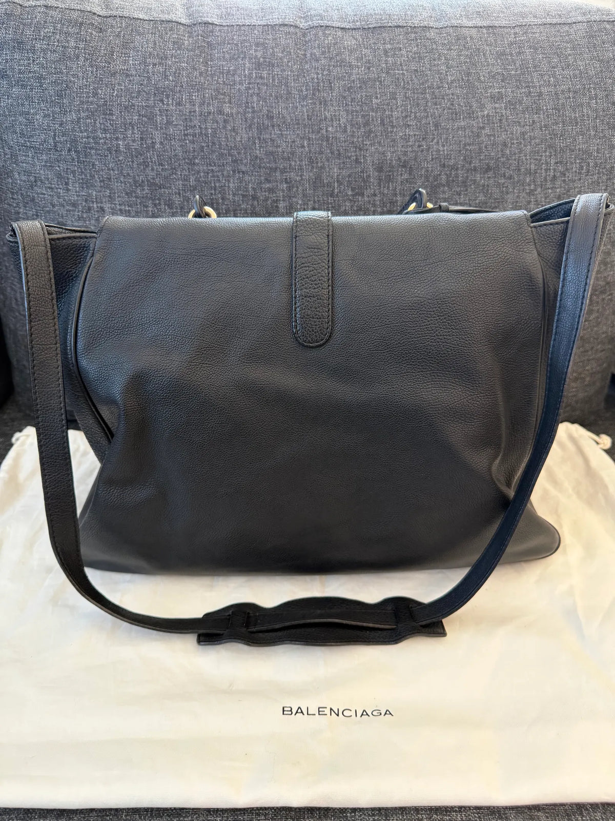 Balenciaga Tube Gm Clasp Handle Shoulder bag