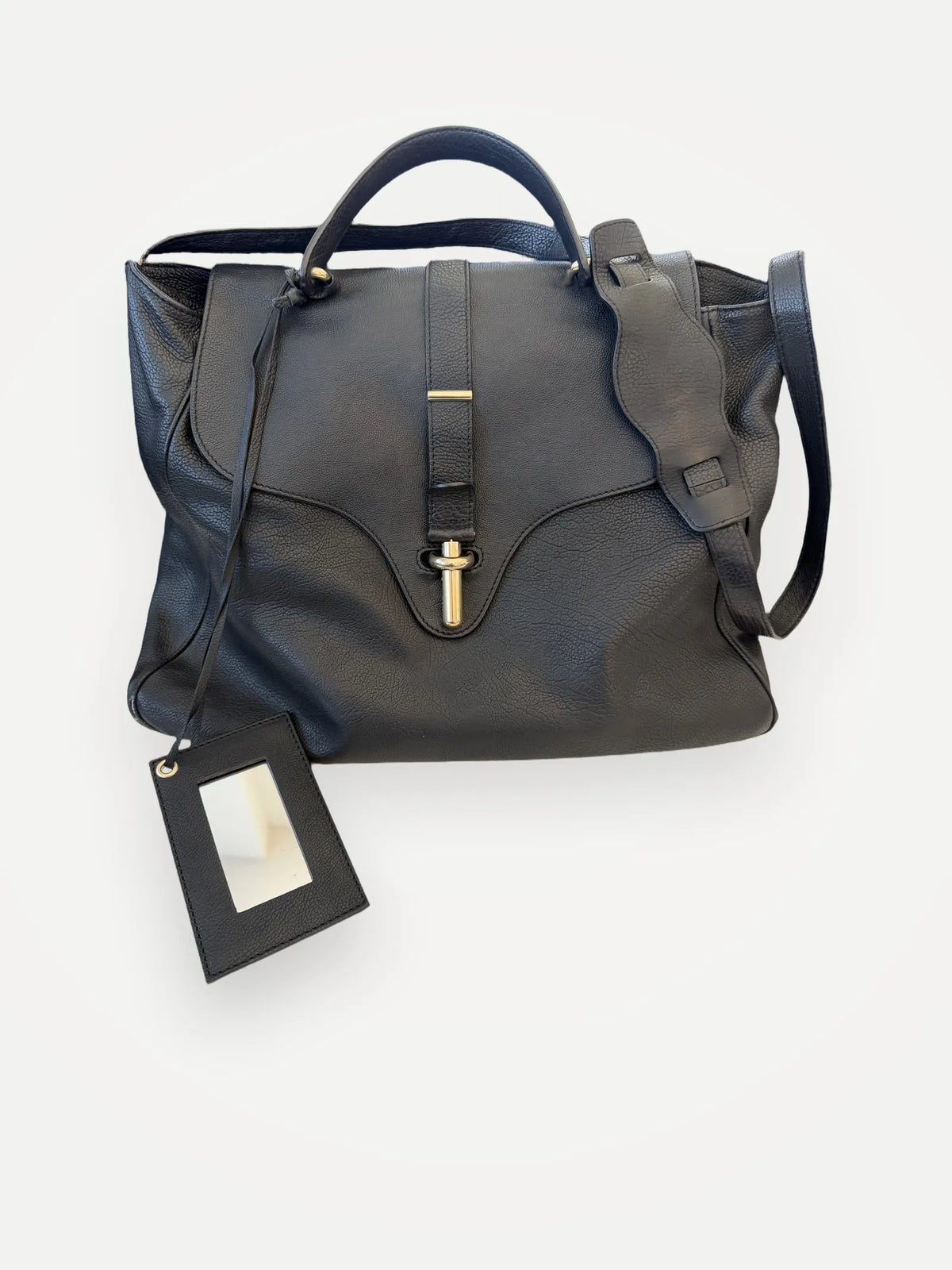 Balenciaga Tube Gm Clasp Handle Shoulder bag