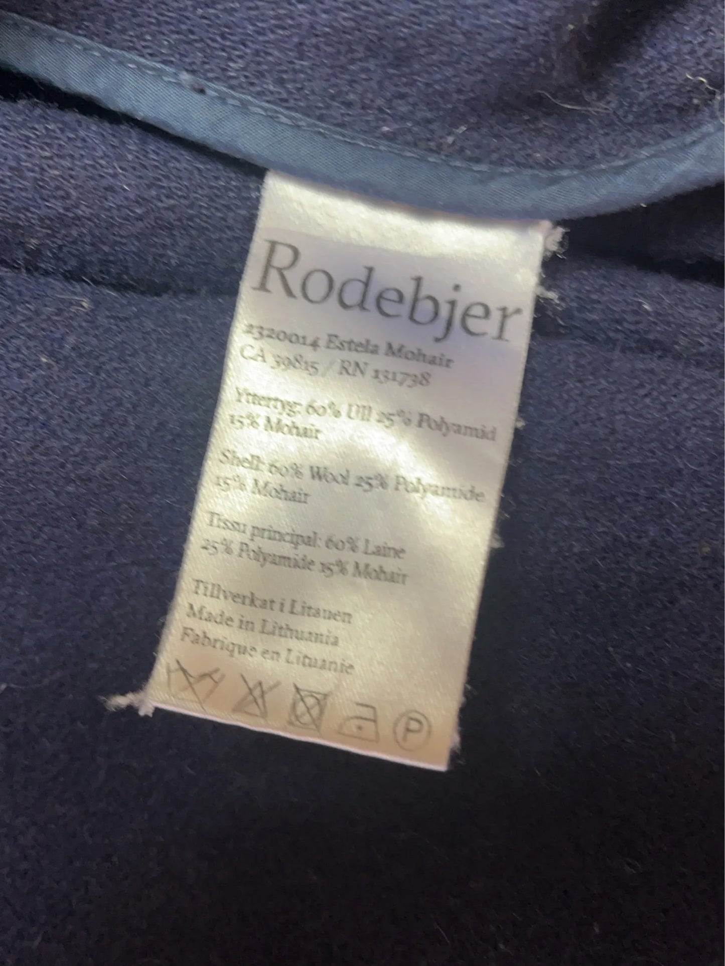 Rodebjer Estela Mohair-ulljacka