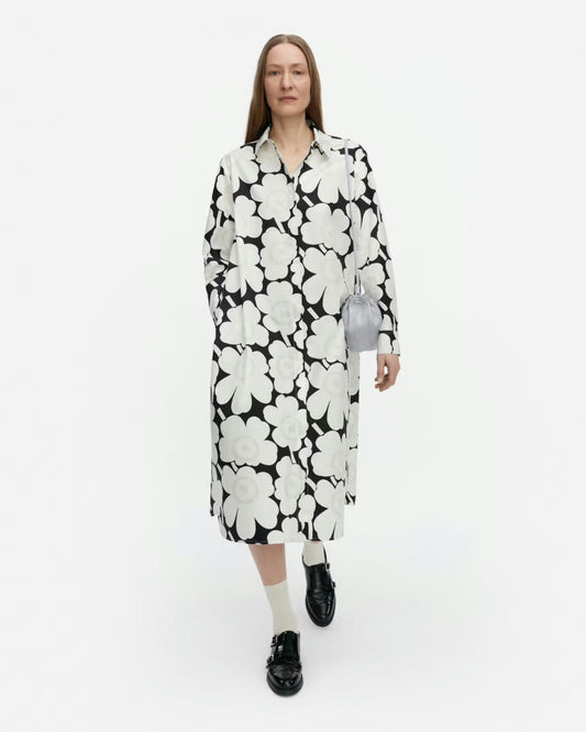 Marimekko Runoelma Unikko-klänning NWT