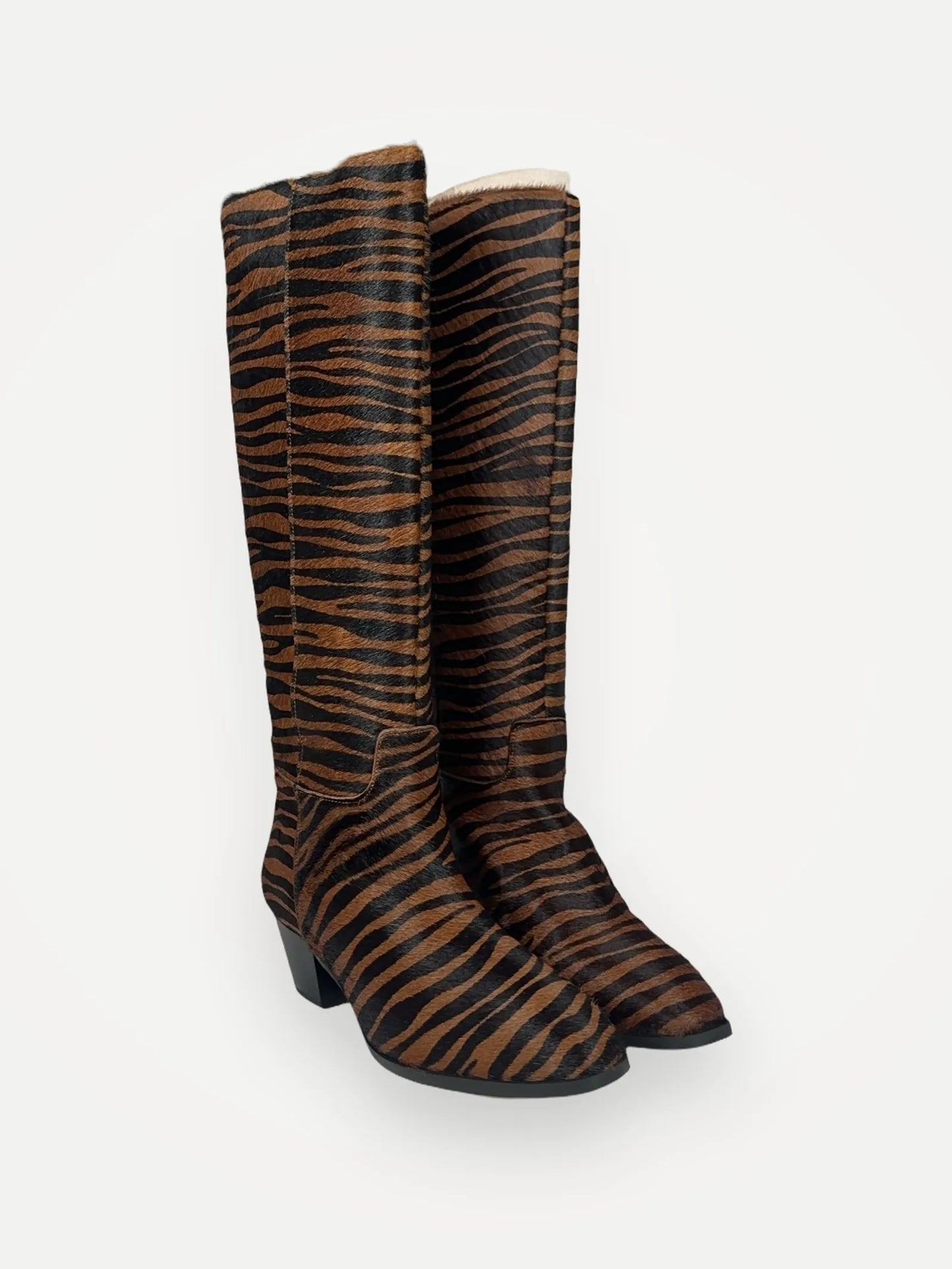 Blankens The Joan High Black-skinnboots NWT