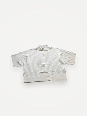 Rodebjer Overzised Polo-linnet-shirt