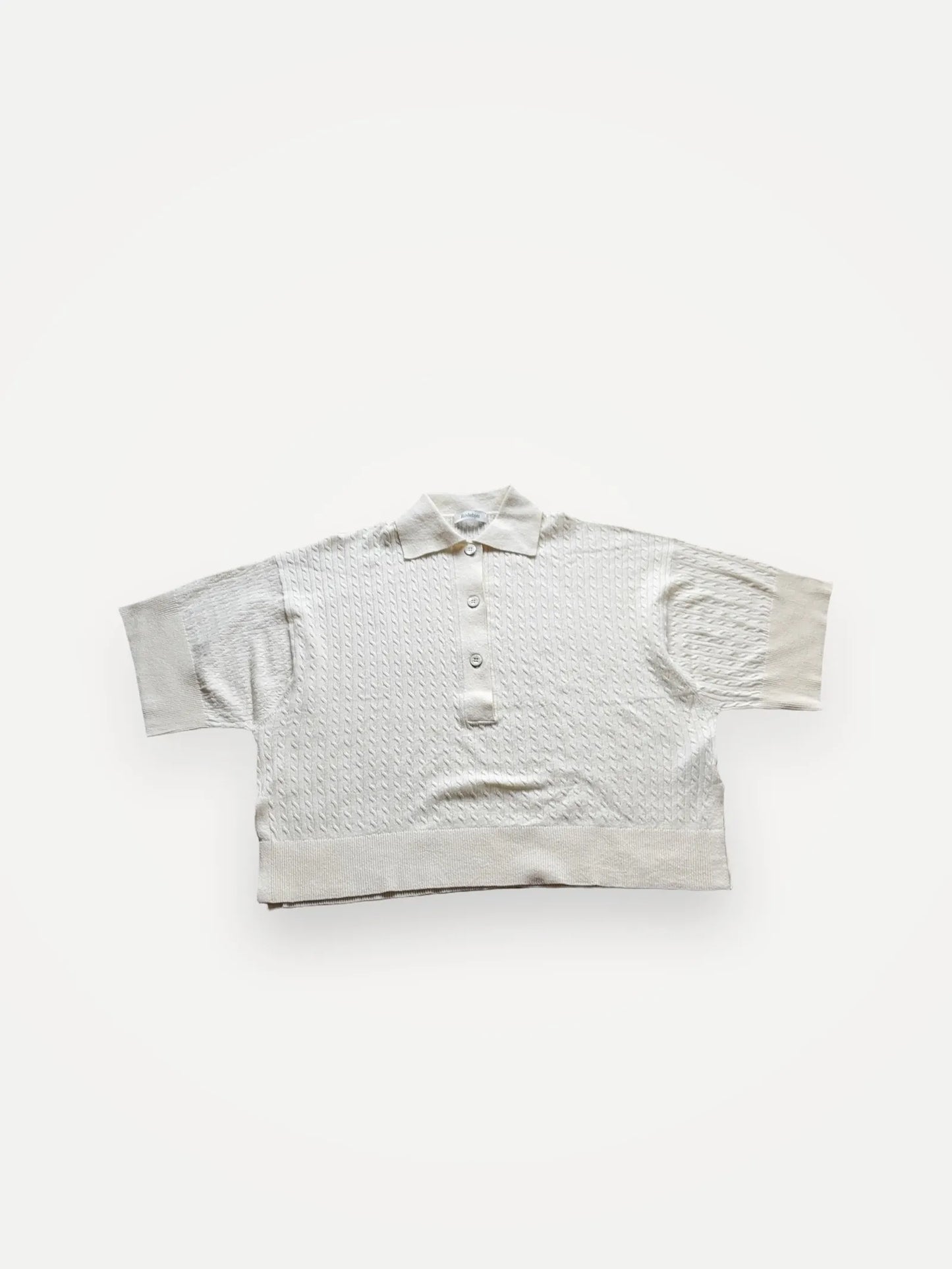 Rodebjer Overzised Polo-linnet-shirt