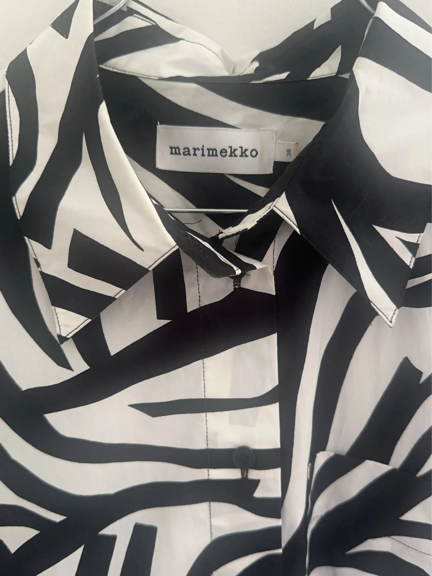Marimekko Jälki Jokuraita-klänning